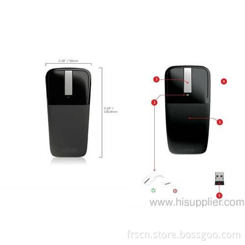 Popular 2.4g Microsoft Fold Computer Mice 